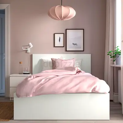 Ikea Malm White Bed Set 120x200 cm - Excellent Condition