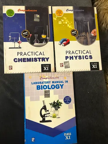 Comprehensive Laboratory Manual in Biology, Chemistry and Physics 11th CBSE BOOKS