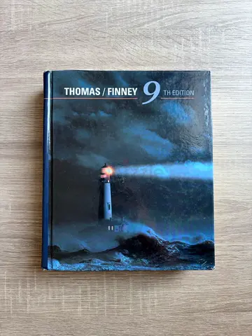 Calculus (9th Edition) — George B. Thomas Jr. & Ross L. Finney