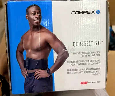 Compex CoreBelt 5.0 Portable Muscle Stimulation Belt — ABS & Back