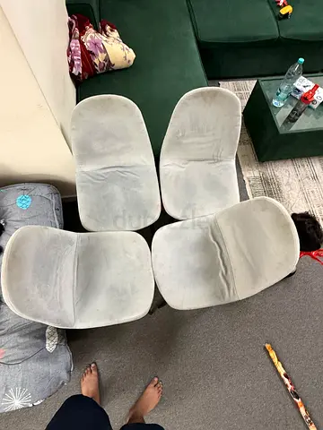 6 seater dining table set with 4 chairs and 1 bench