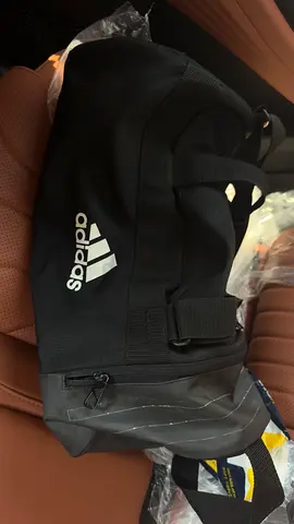Adidas black medium duffel gym bag - good condition