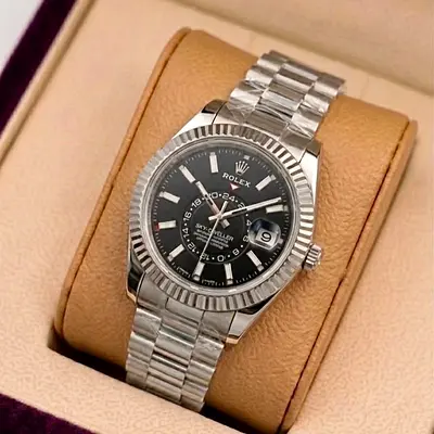 Rolex sky dweller mens watch
