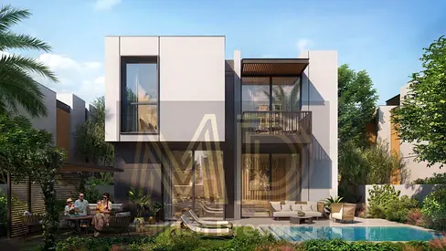 فيلا من 3 غرف نوم | ليون أثلون | إطلالات على المسبح والحديقة | تصميمات داخلية مفروشة