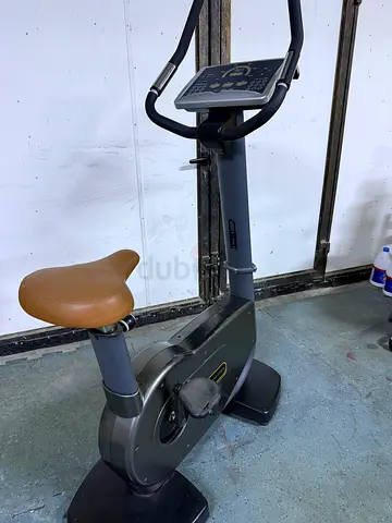 Used Upright Exercise Bike with Console - Good Working Condition