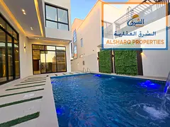 Modern First-Occupancy Villa for Annual Rent | Al Bahia – Ajman | 5 Master Bedrooms