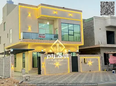 At a price including fees, you can own your dream villa and invest in a sophisticated style in a luxury villa in the heart of Ajman. Take advantage of