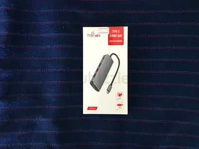 Trands USB 3.0 Type-C 4-Port Hub with PD Charging