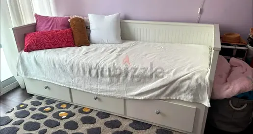IKEA Hemnes Daybed with 2 Mattresses - Great Condition