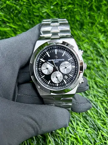 Vacheron Constantin Overseas Chronograph - Men's Stainless Steel Watch