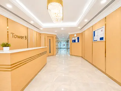 Front of Sahara Center__One Month Free 6 Cheques Payment__ Studio Apt with Wardrobe __ Maintenance