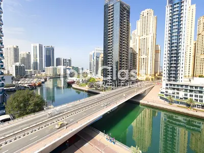 2BR + Maid | Full Marina View | Semi-furnished