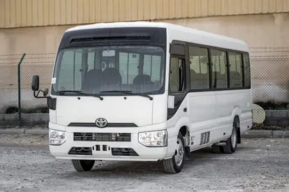 Brand New 2026 Toyota Coaster GCC Specs 4.0 L 23 Seats ( Only For Export  )