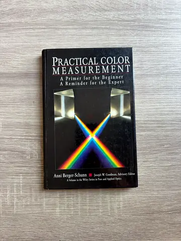 Practical Color Measurement: A Primer for the Beginner, A Reminder for the Expert — Anni Berger-Schu