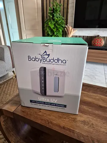 New BabyBuddha UV Baby Bottle Sterilizer Dryer