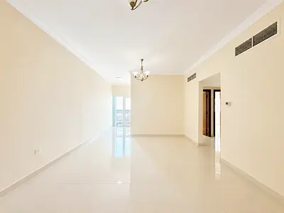 Front of Sahara Center__One Month Free 6 Cheques Payment__ 2 Bedroom Apt with Wardrobe __ Maintenan