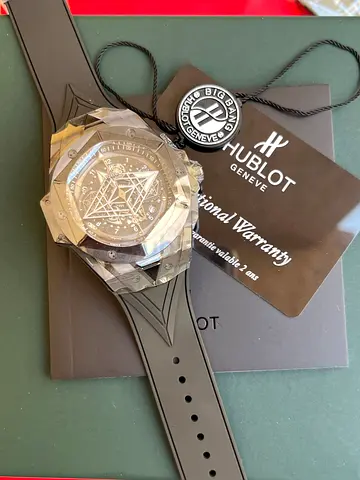 Hublot Big Bang Unico Sang Bleu 💚II super master quality swing machine from🌟 Switzerland full aut