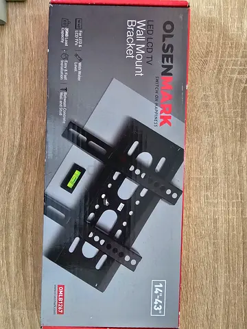 Olsenmark LED/LCD TV Wall Mount Bracket (14"-43") - New in Box