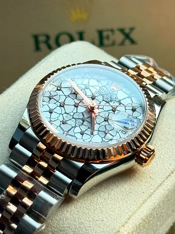 Rolex Datejust 31 two tone watch