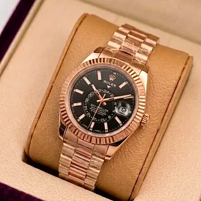 Rolex sky dweller mens watch