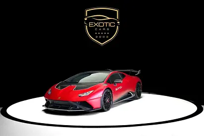 HURACAN STO | MATTE RED | CARBON INTERIOR | CARBON EXTERIOR | WARRANTY AVAILABLE