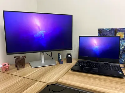 P2723QE Dell Monitor 4K with USB Hub & Warranty.