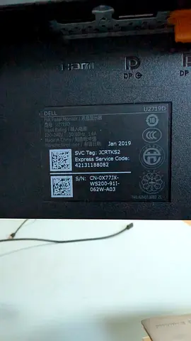 Dell U2719D 27-inch IPS Monitor (Used, Good Condition)