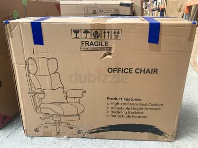 Marchington SR18 Office Chair | Black Fabric | Reclining Backrest | New Open Box