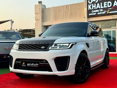 رانج روفر سبورت Supercharged 2014 خليجي بدي كيت SVR أورجينال بحالة الوكالة التامة وسعر عرض ممتاز.