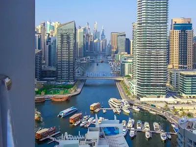 Furnished 1 BR | Marina View | High Floor