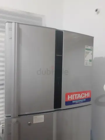 Hitachi Refrigerator inverter tech, 540L in Silver Finish
