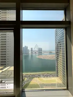 Exclusive AED 3,000 Discount: Spectacular 3 BHK + Balcony Apartment for Rent with Full Sea View of A