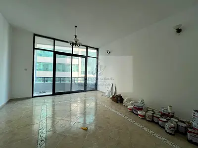 Free AC - No administrative fees Balcony with an open view Master Maid's Room Built-in Wardrobes Spacious 3-bedroom apartment in a prime location in A