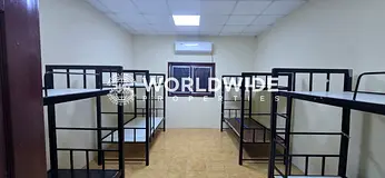 12 Furnished Rooms for Rent – Complete Floor in Al Jurf Industrial Area 3, Ajman