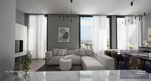 Two-bedroom apartment with a living room, ready for immediate occupancy. Installments with the devel
