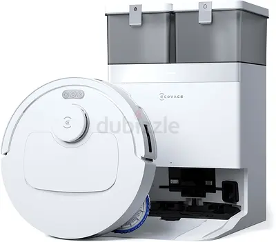 ECOVACS DEEBOT T30C OMNI Robot Vacuum Cleaner with Station, Robot Vacuum Cleaner 25000Pa White