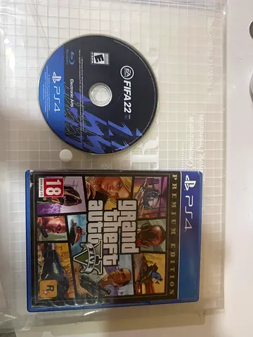 Gta v and fifa 22 for ps4&5
