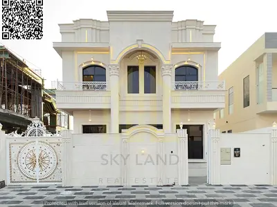 Luxury villa with an elegant classic design, directly from the owner | Two floors and a roof | 5 master bedrooms and high-quality finishes