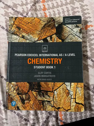 Pearson Edexcel International AS / A Level Chemistry Student Book 1