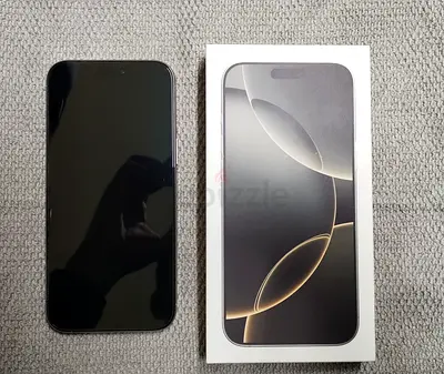 iPhone 16 Pro Max with original box - good condition