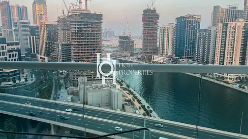 MULTIPLE CHEQUES | CANAL VIEW | HIGH FLOOR WITH BALCONY | FURNISHED