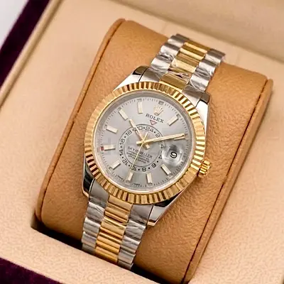 Rolex sky dweller mens watch