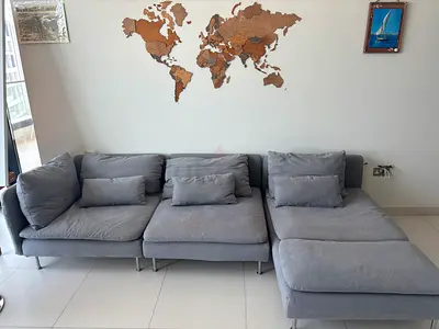 IKEA module sofa 3 sections (SODERHAMN tonerud grey)