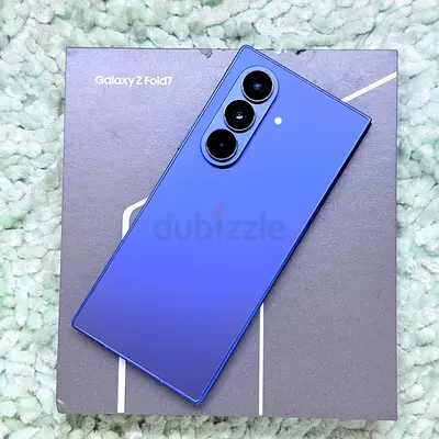 SAMSUNG GALAXY Z FOLD 7 512GB STORAGE NAVY BLUE COLOR