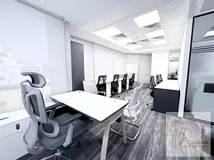 Corporate Offices with Elegant Reception & Lounge Area | Near METRO- SHARAFF DG | Prime Location