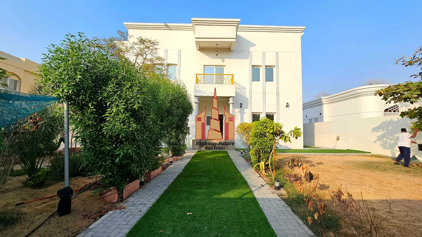Luxury Villa | 4 BR | Green Garden | All Master | 6 Washroom | 2 Big Hall+Majlis | 2 Kitchen | Balcony | 3 Parking