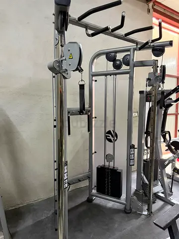 Multi-Function Cable Pulley Machine with Pull-Up Bar Life Fitnes
