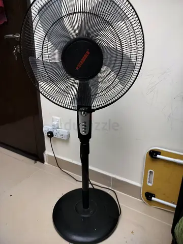 Stand Pedestal Fan - Black, Good Working Condition