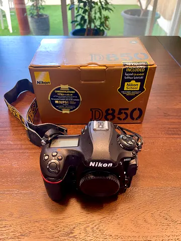 Nikon D850 DSLR Body with Original Strap - Like New
