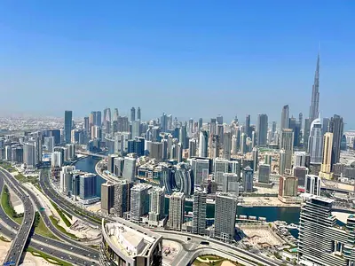 Burj View|Furnished Studio|High Floor|With Bills